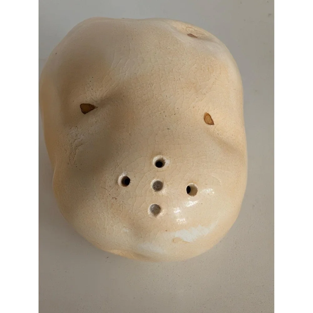 Vintage Ceramic Potato Salt and Pepper Shakers Set Japan Mid Century Kitsch